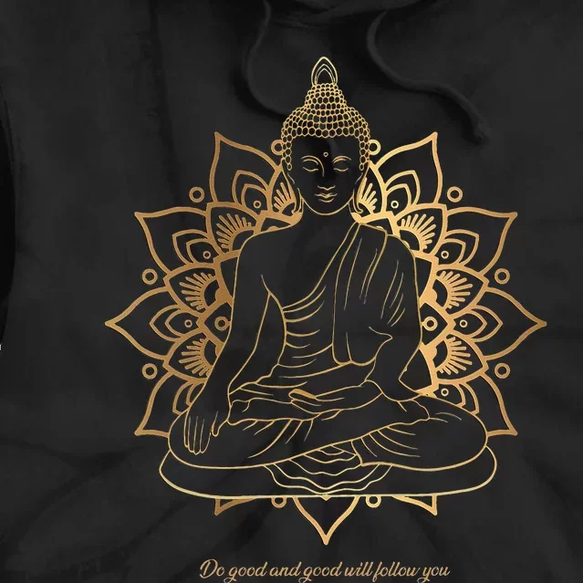 Buddha Mandala Buddhist Mindfulness Buddhism Spiritual Tie Dye Hoodie