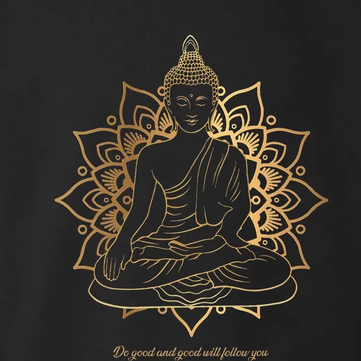 Buddha Mandala Buddhist Mindfulness Buddhism Spiritual Toddler Hoodie