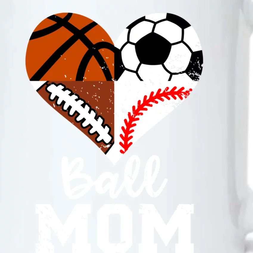 Baseball Mom Basketball Football Gift Black Color Changing Mug