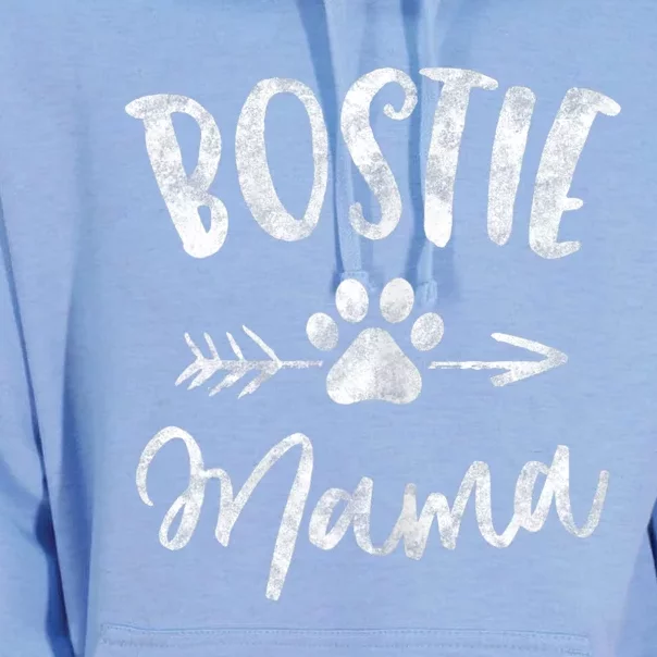 Bostie Mama Boston Terrier Lover Gifts Dog Mom Unisex Surf Hoodie