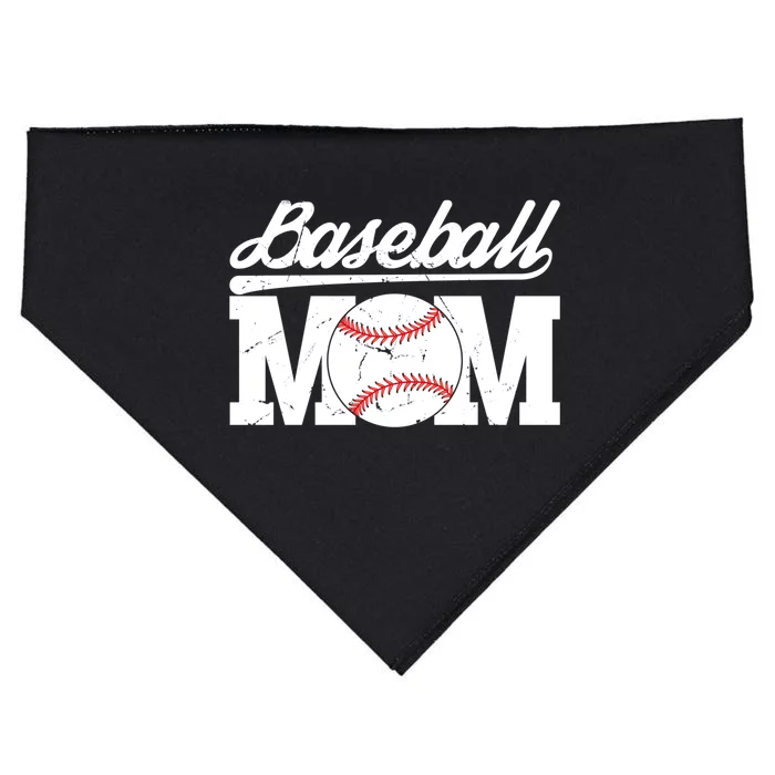 Baseball Mom USA-Made Doggie Bandana