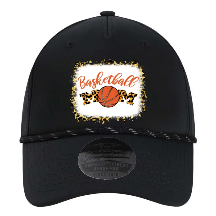 Basketball Mom Bleached Leopard Mother's Day Basketball Mom Gift Performance The Dyno Cap