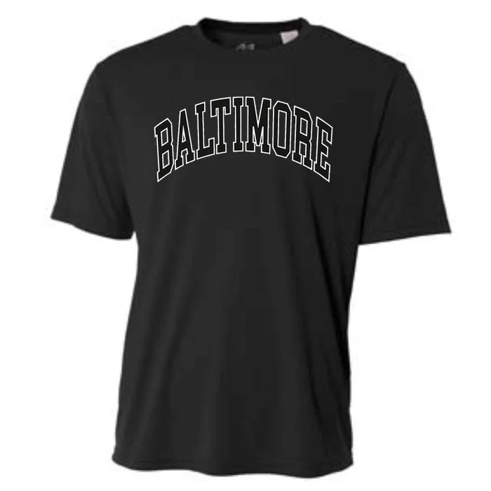 Baltimore Maryland Cooling Performance Crew T-Shirt