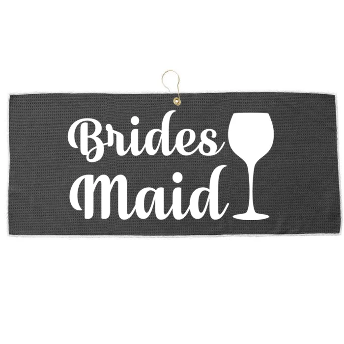 Brides Maid Large Microfiber Waffle Golf Towel