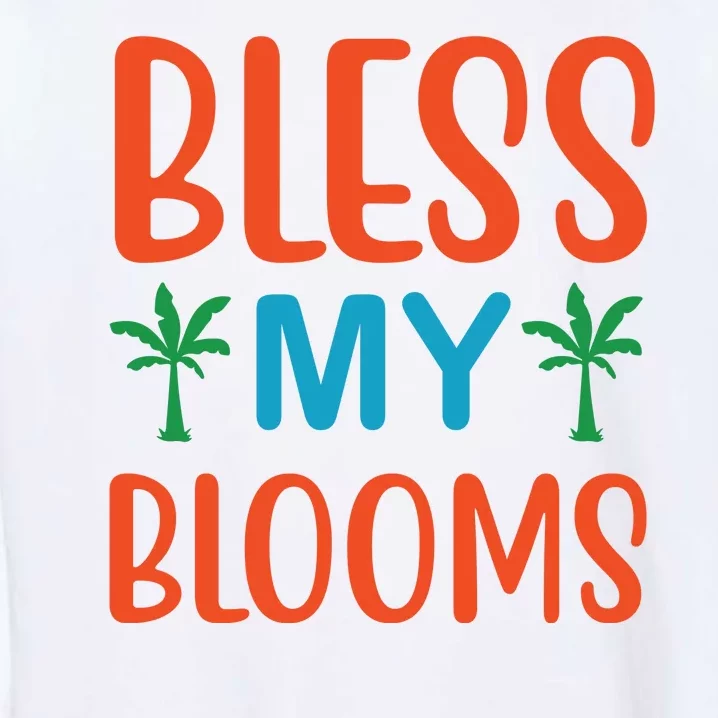 Bless My Blooms Garment-Dyed Sweatshirt