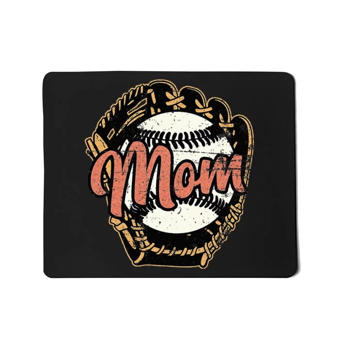 Baseball Mom Baseball Baseball Lover Mousepad