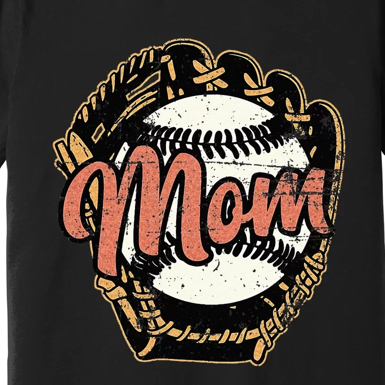 Baseball Mom Baseball Baseball Lover Premium T-Shirt