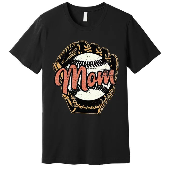 Baseball Mom Baseball Baseball Lover Premium T-Shirt