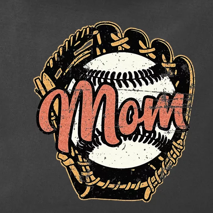 Baseball Mom Baseball Baseball Lover Zip Tote Bag