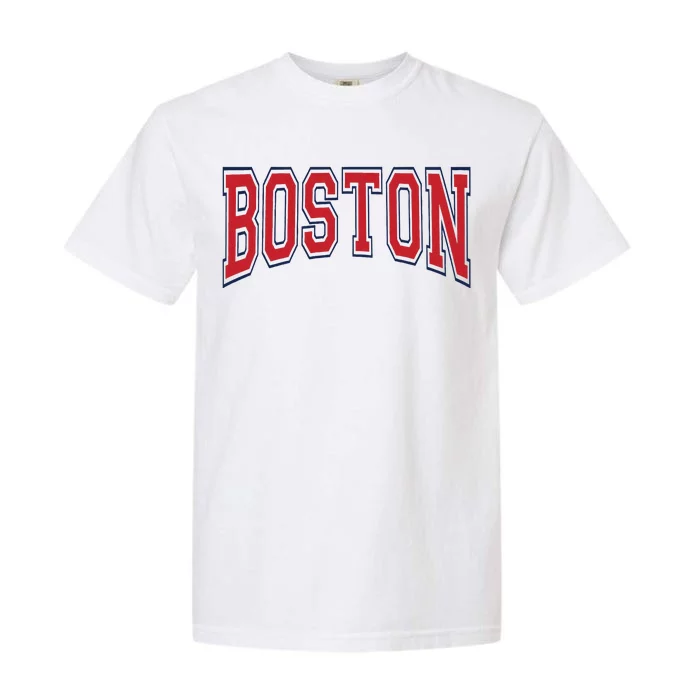 Boston Massachusetts Garment-Dyed Heavyweight T-Shirt