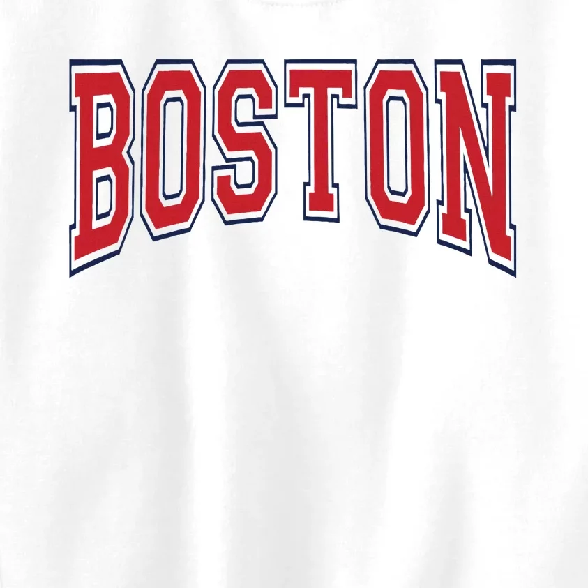 Boston Massachusetts Kids Sweatshirt