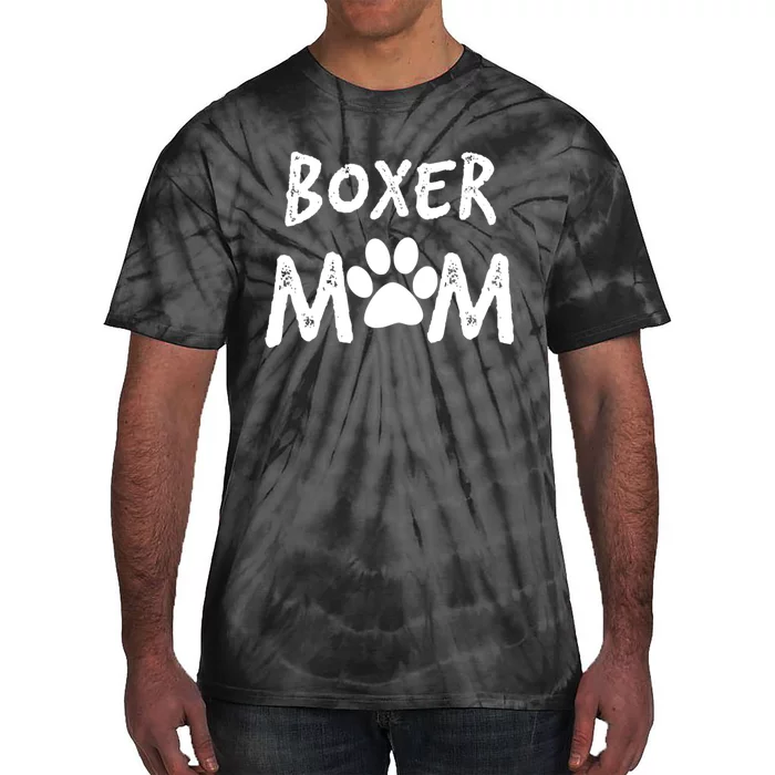 Boxer Mom Tie-Dye T-Shirt