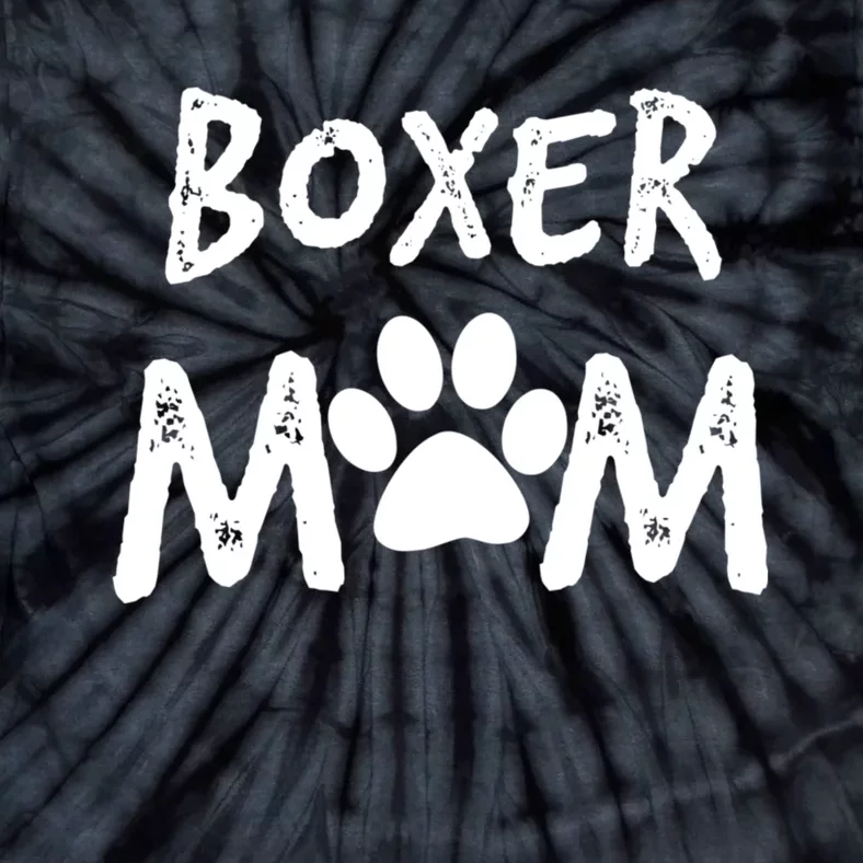 Boxer Mom Tie-Dye T-Shirt