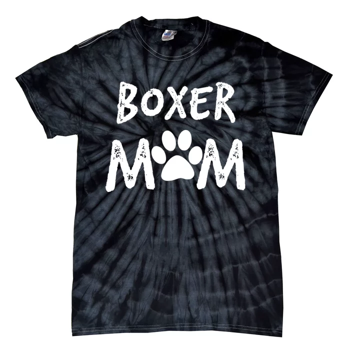 Boxer Mom Tie-Dye T-Shirt