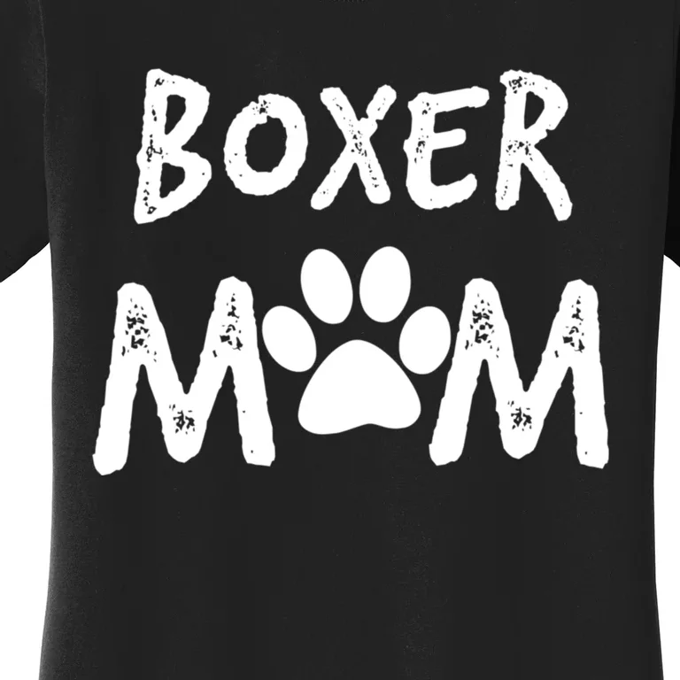 Boxer Mom Women's T-Shirt