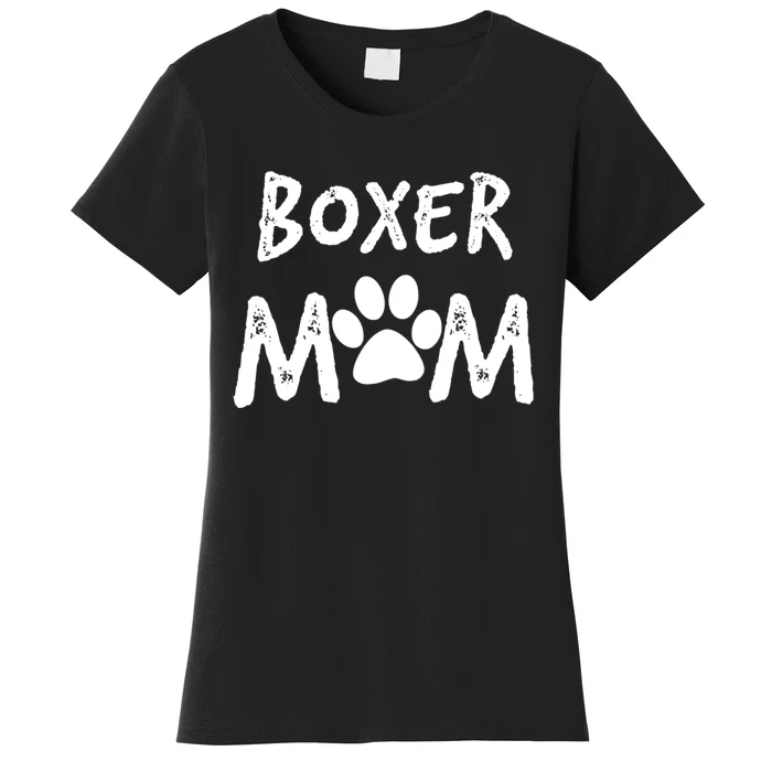 Boxer Mom Women's T-Shirt