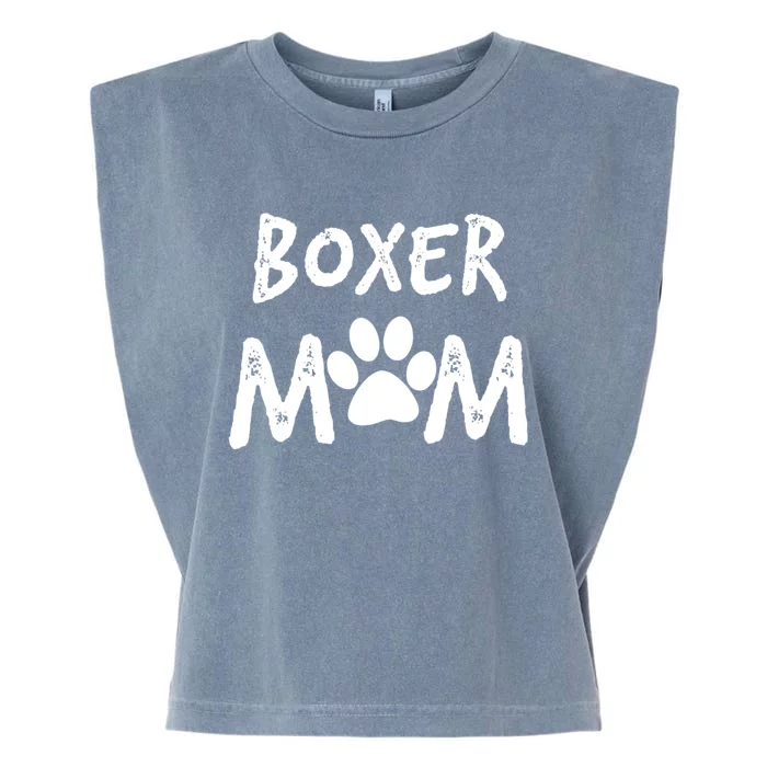 Boxer Mom Garment-Dyed Women's Muscle Tee