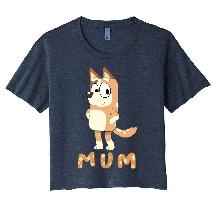 Best Mum Women's Crop Top Tee