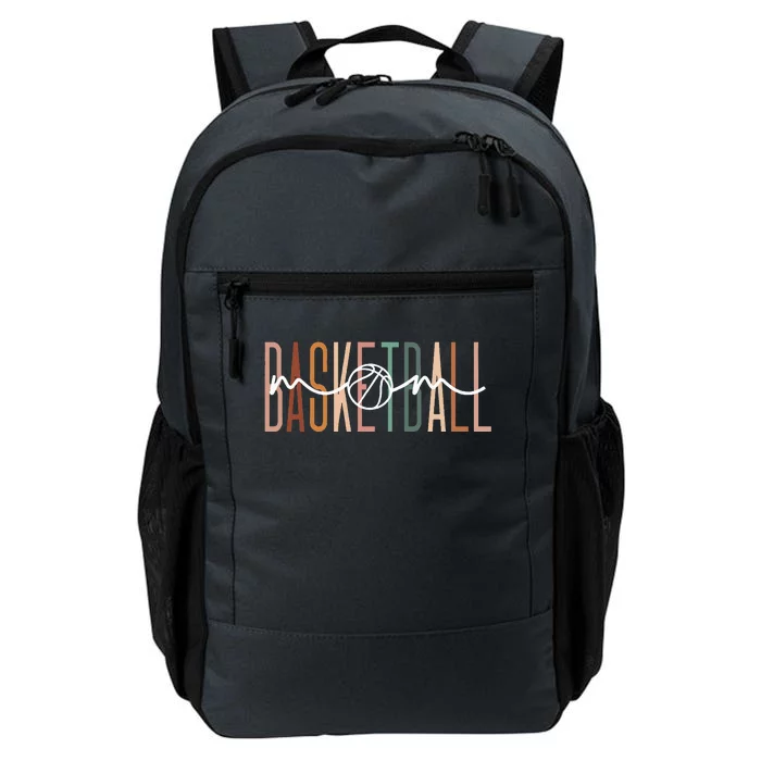 Basketball Mom Basketball Mama Cute Mom Life Basketball Daily Commute Backpack