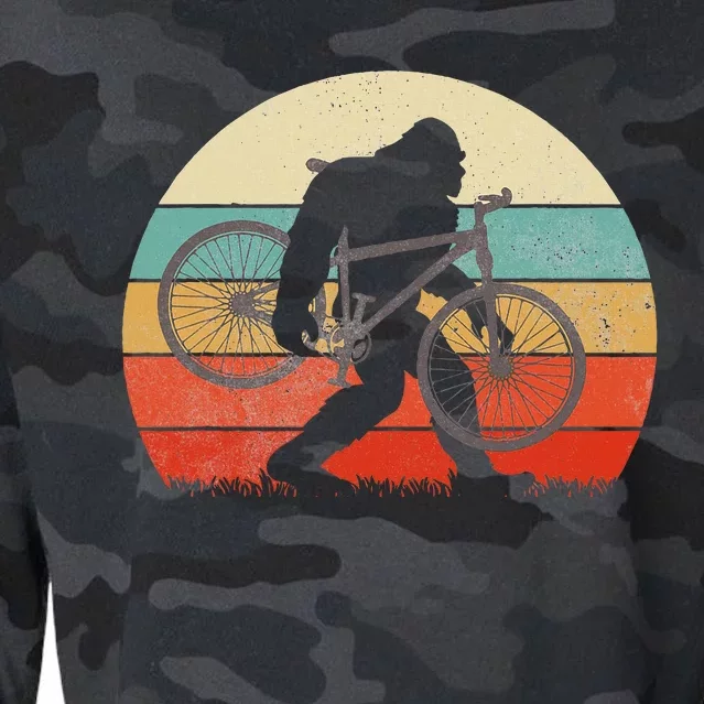 Bigfoot Mountain Bike Cropped Pullover Crew