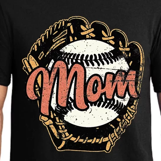 Baseball Mom Baseball Baseball Lover Pajama Set