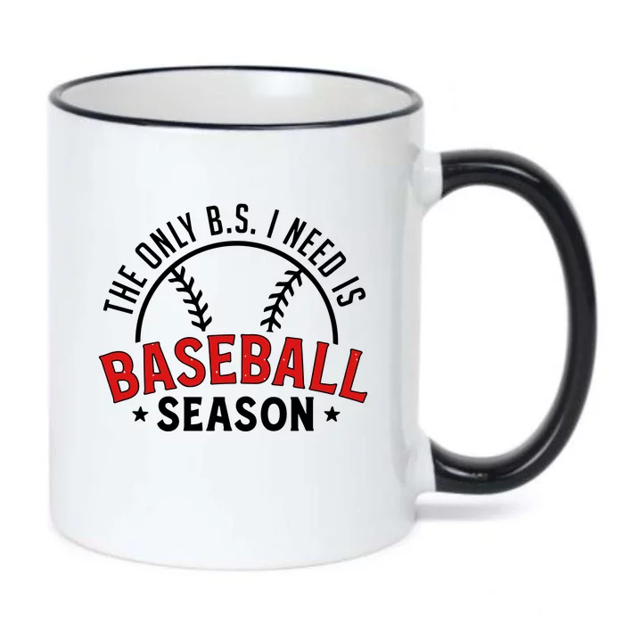 Baseball Mama Black Color Changing Mug