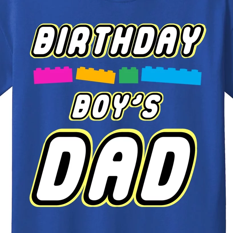 Building Master Block Dad Of Birthday Everything Awes0me Gift Kids T-Shirt