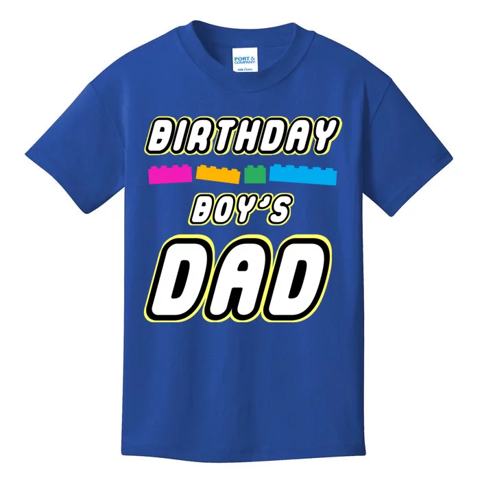 Building Master Block Dad Of Birthday Everything Awes0me Gift Kids T-Shirt