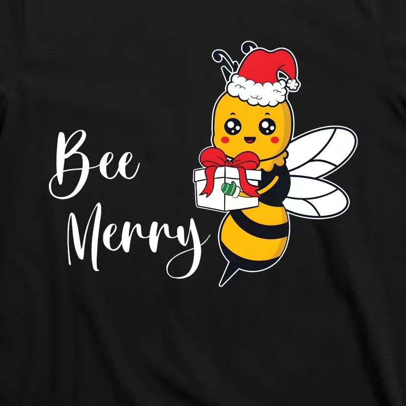 Bee Merry Beekeepers Christmas Party Merry Christmas T-Shirt