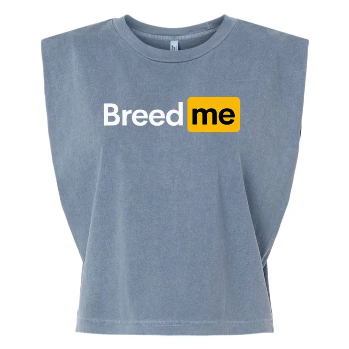 Breed Me Garment-Dyed Women's Muscle Tee