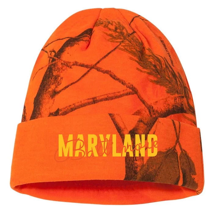 Baltimore Maryland Kati - 12in Camo Beanie