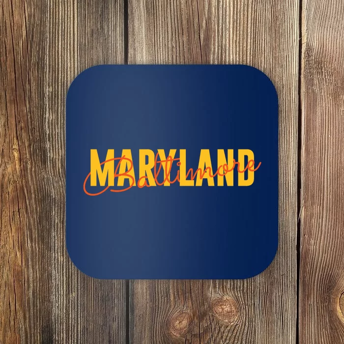 Baltimore Maryland Coaster