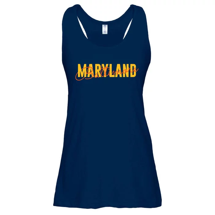 Baltimore Maryland Ladies Essential Flowy Tank