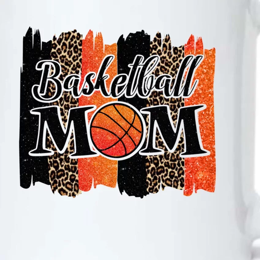 Basketball Mom Basketball Black Color Changing Mug