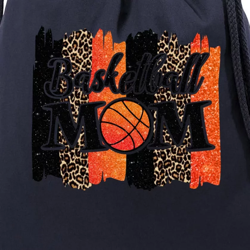 Basketball Mom Basketball Drawstring Bag