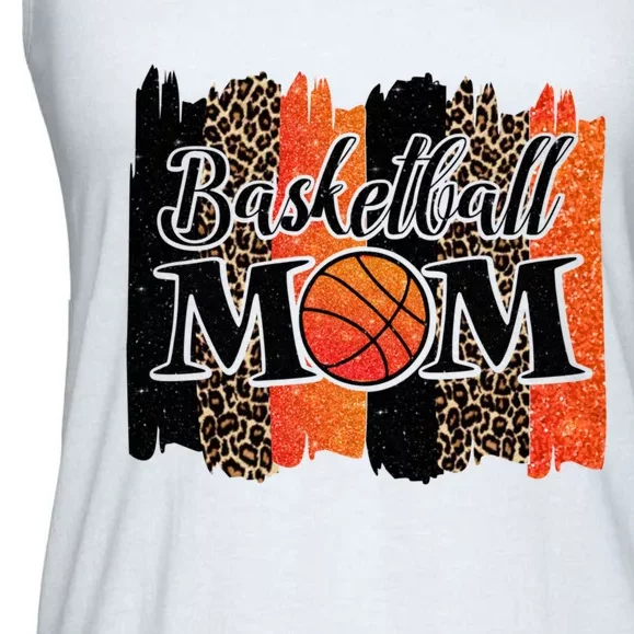 Basketball Mom Basketball Ladies Essential Flowy Tank