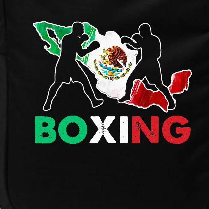 Boxing Mexican Boxers Mexico Flag Impact Tech Backpack