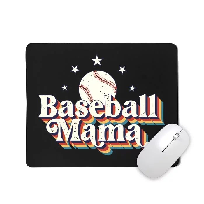 Baseball Mom Baseball Lover Women Mousepad