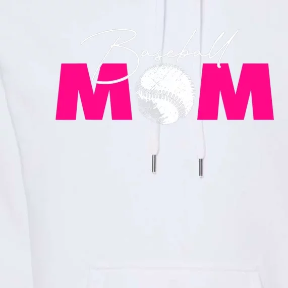 Baseball Mom Premium Hoodie