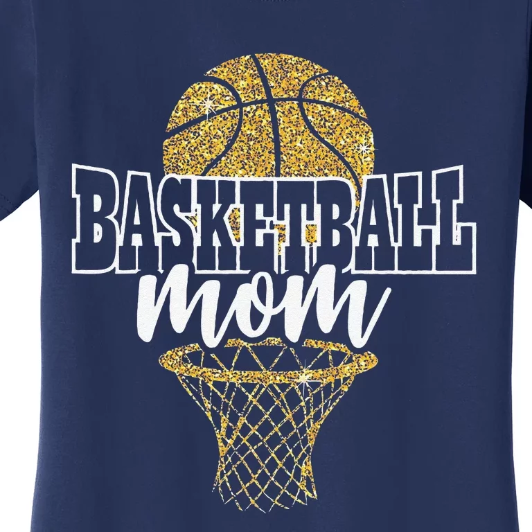 Basketball Mom Basket Hoop Women's T-Shirt