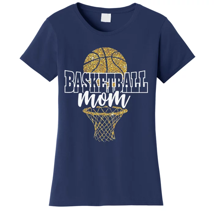 Basketball Mom Basket Hoop Women's T-Shirt