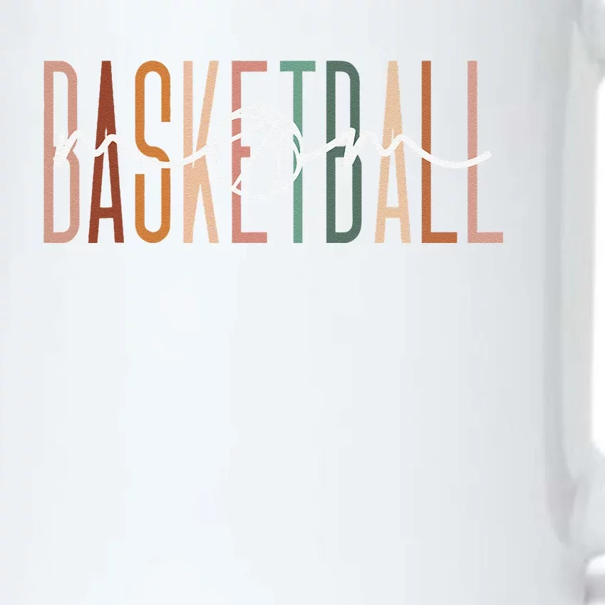 Basketball Mom Basketball Mama Cute Mom Life Basketball Black Color Changing Mug