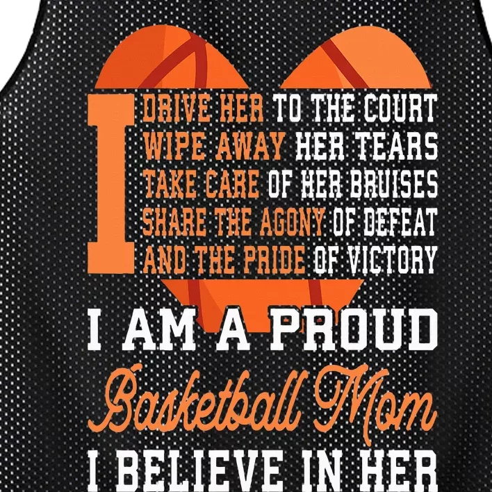 Basketball Mom Mesh Reversible Basketball Jersey Tank