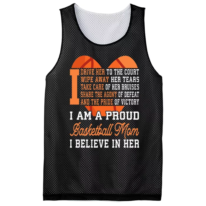 Basketball Mom Mesh Reversible Basketball Jersey Tank