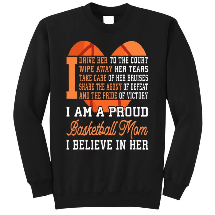 Basketball Mom Tall Sweatshirt