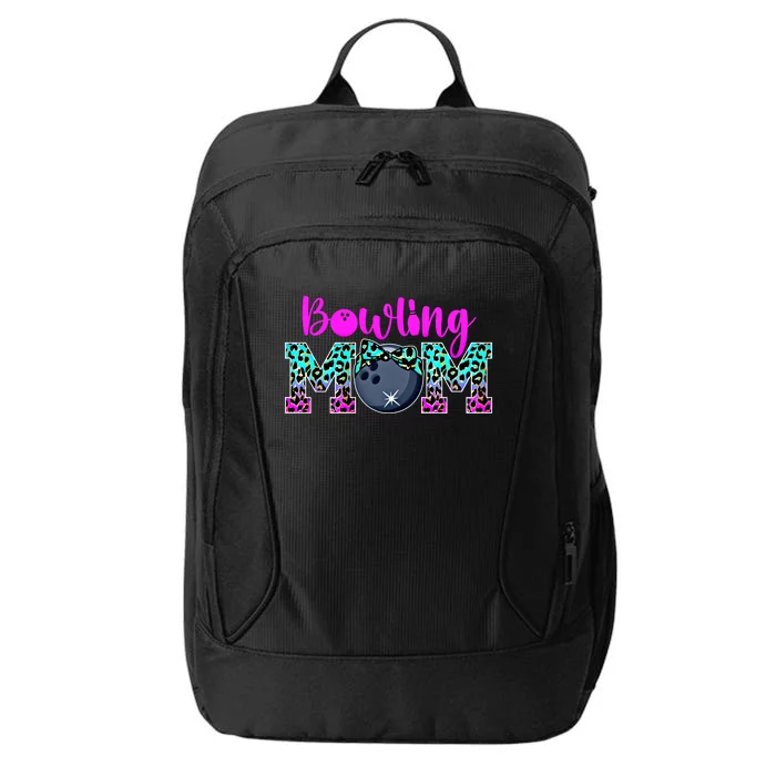 Bowling Mom Bowling Mama Of A Bowler Mother Funny Gift City Backpack