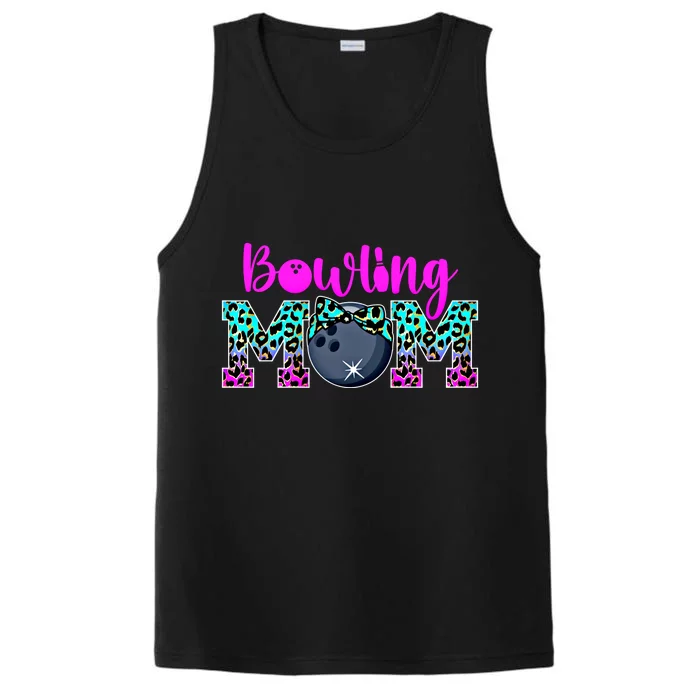 Bowling Mom Bowling Mama Of A Bowler Mother Funny Gift Performance Tank