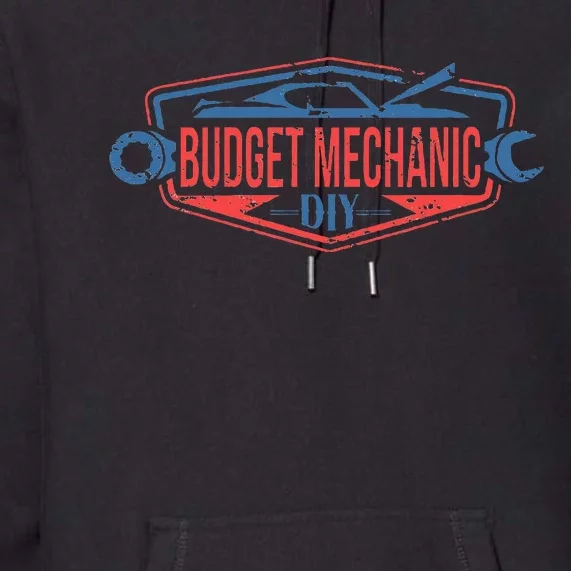 Budget Mechanic Brand Premium Hoodie