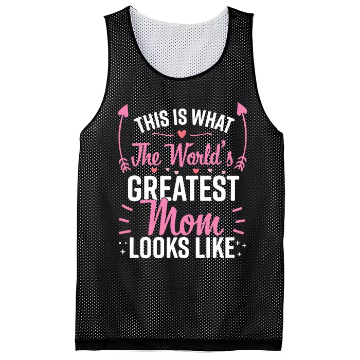 Best Mom Best Mother Mesh Reversible Basketball Jersey Tank