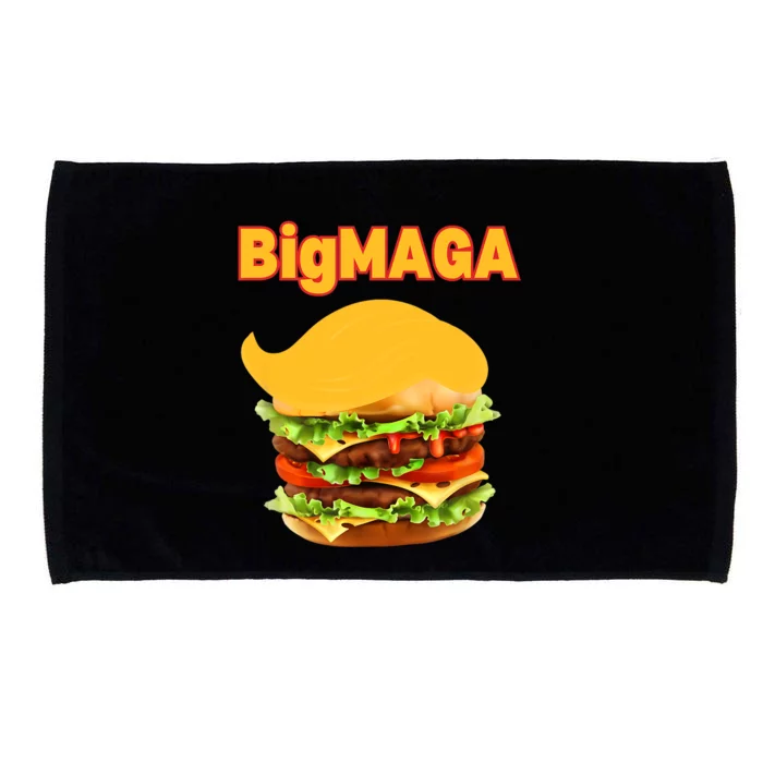 Big Maga Burger Graphic Microfiber Hand Towel